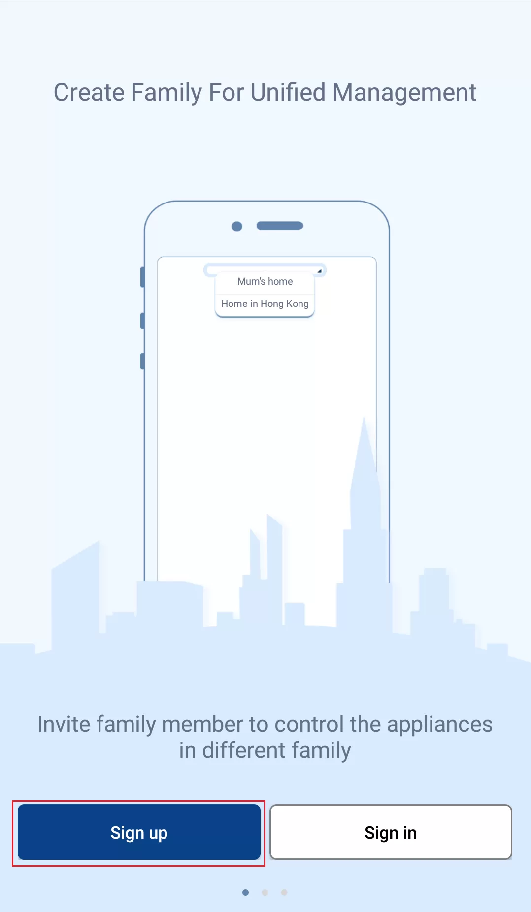 Откройте приложение EWPE Smart